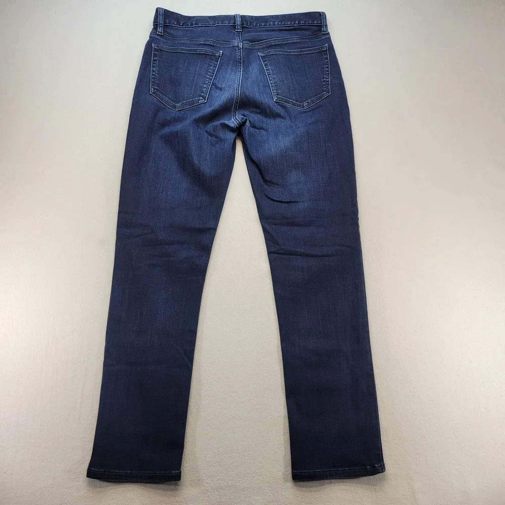 Banana Republic Traveler Jeans Mens 31x30 Blue Slim Fit Dark Wash Denim